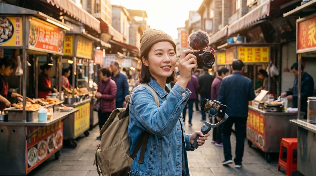 捷克街头VLOG视频